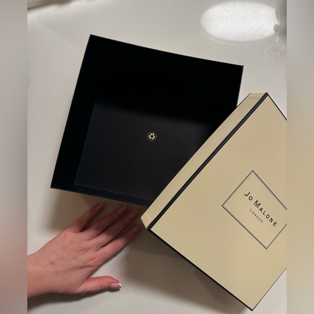 Jo Malone Cream and Black Box